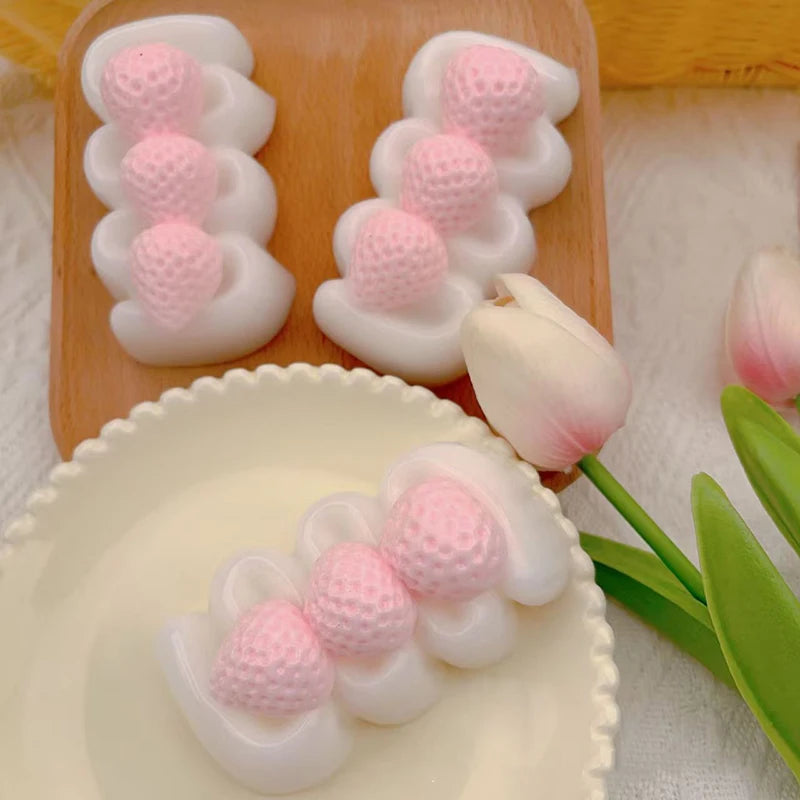 Sweet Cravings: Apple & Strawberry Egg Tart Squishy