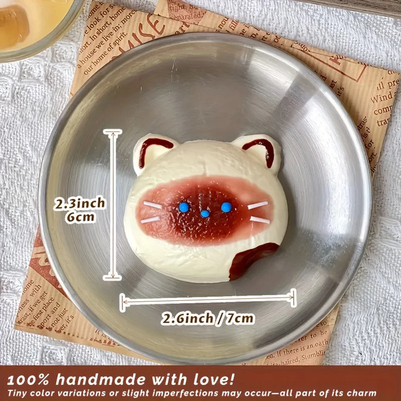 Relax & Connect: Siamese Kitten Handmade Toy