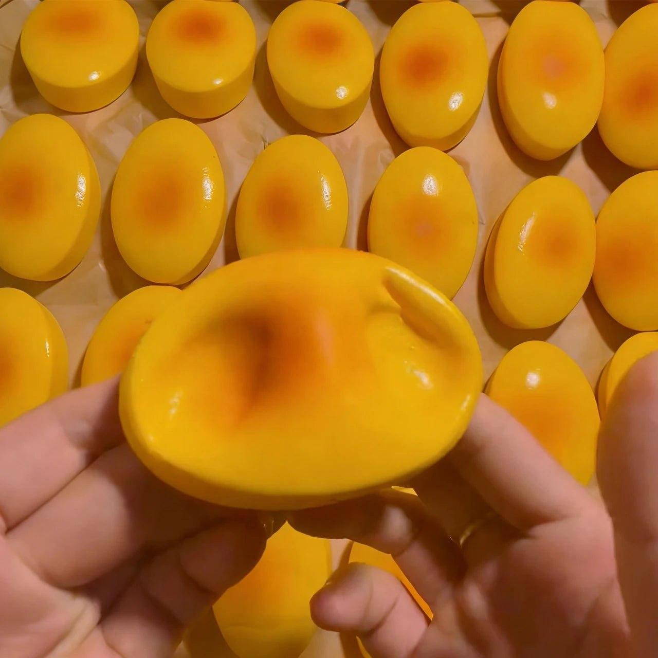 Soft Cheese Squishy Toy - Stress Relief Fidget