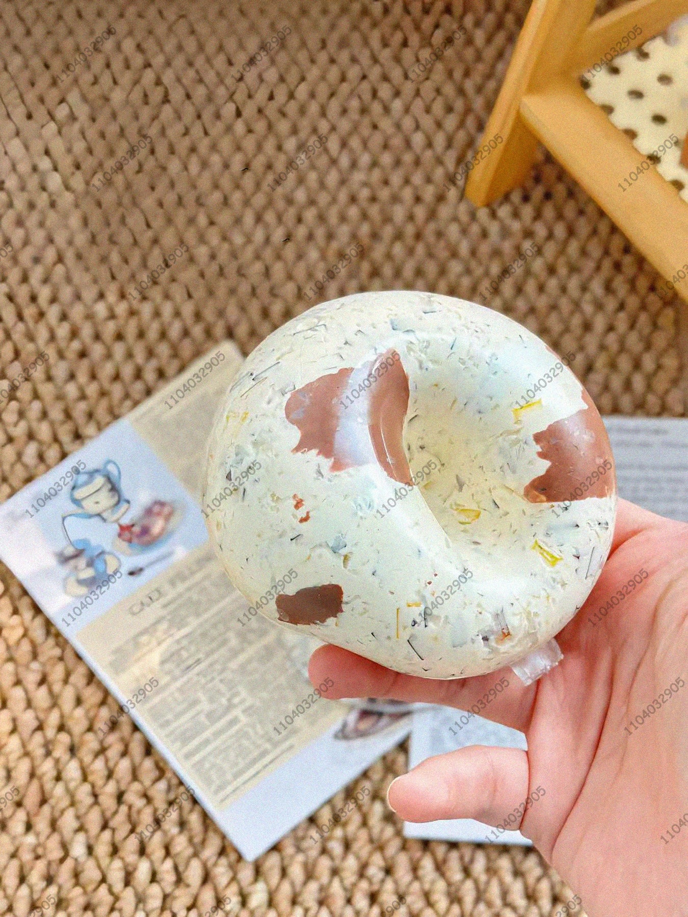 Chewy Soft Stress Ball Food Taba Rice