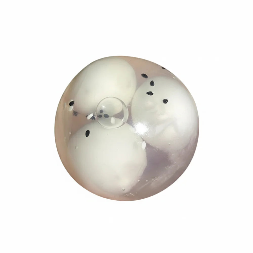 Sweet & Crunchy Zen: Tangyuan Balls Squishy Toy