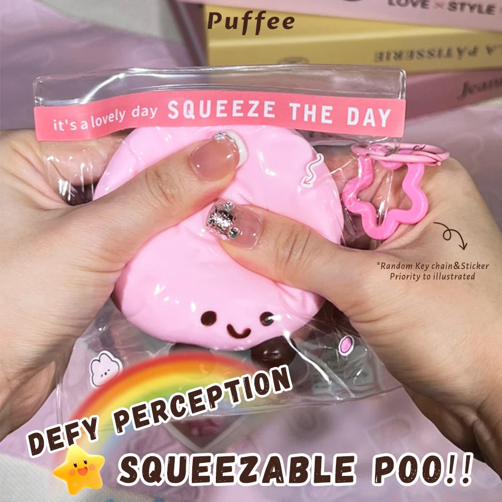 Pink Poo Squishy Toy