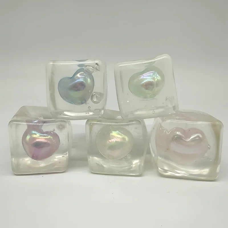 Glow Up Your Mood: Luminous Heart-Shaped Squeeze Toy