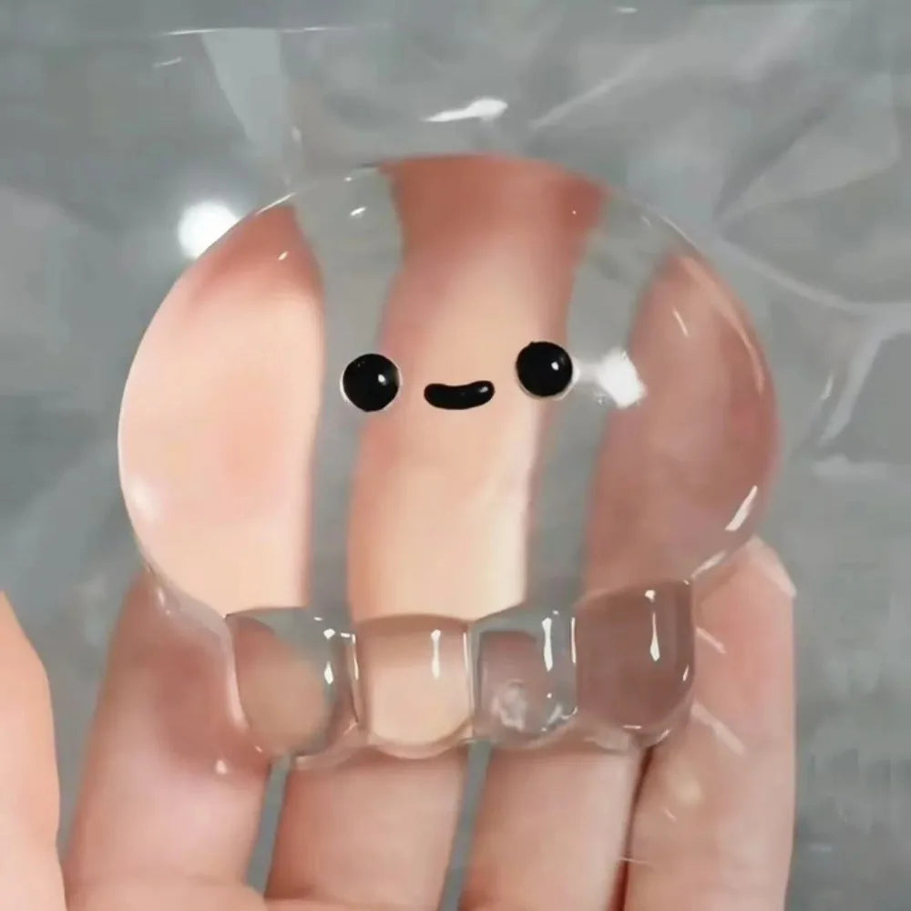 Transparent Jellyfish Squishy Stress Relief Toy