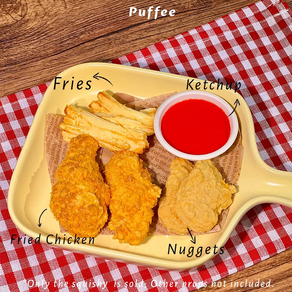 Crispy Chicken Taba Combo Squishy Toy