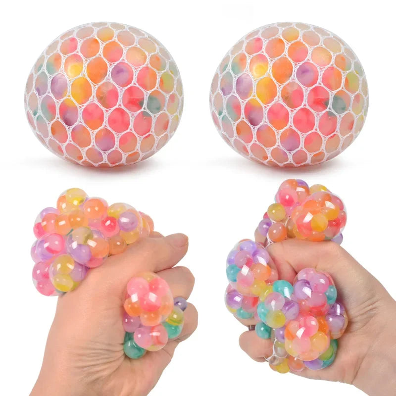 Rainbow Sensory Squishy Ball