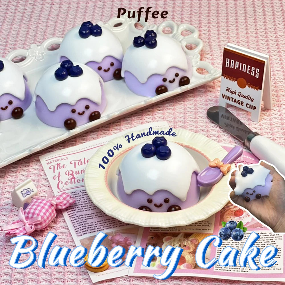 Sticky JC Blueberry Cake  Squishy Toy