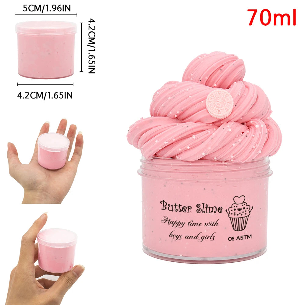 70ml Chocolate Cookies Butter Slime Kit