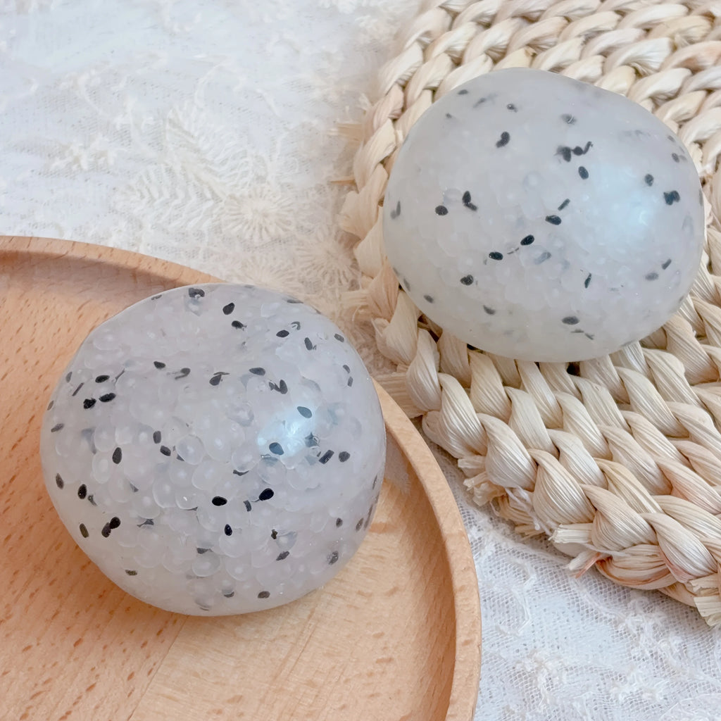 Sticky Sweet Relief: Glutinous Rice Squeeze Ball Toy