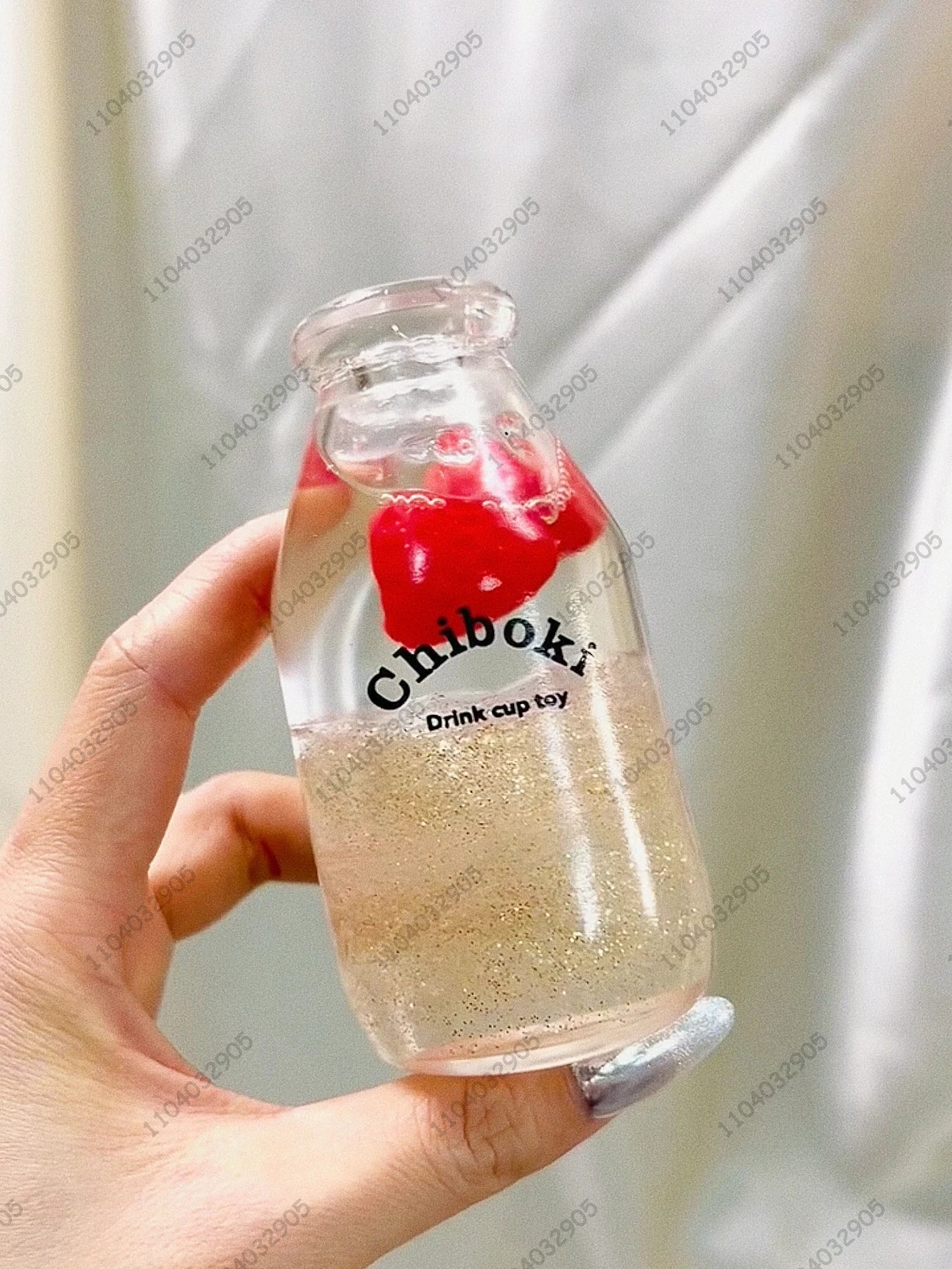 Fruit  Bottle Transparent Fidget toy
