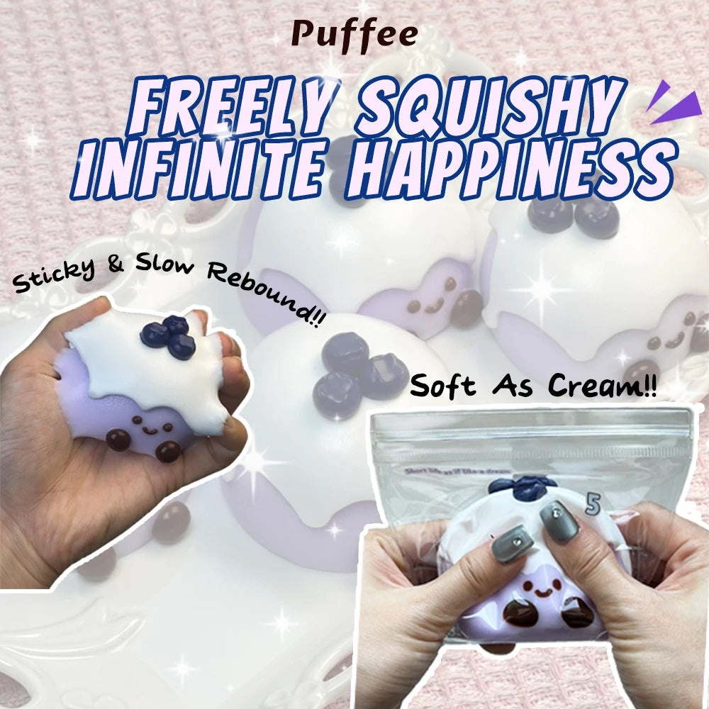 Sticky JC Blueberry Cake  Squishy Toy