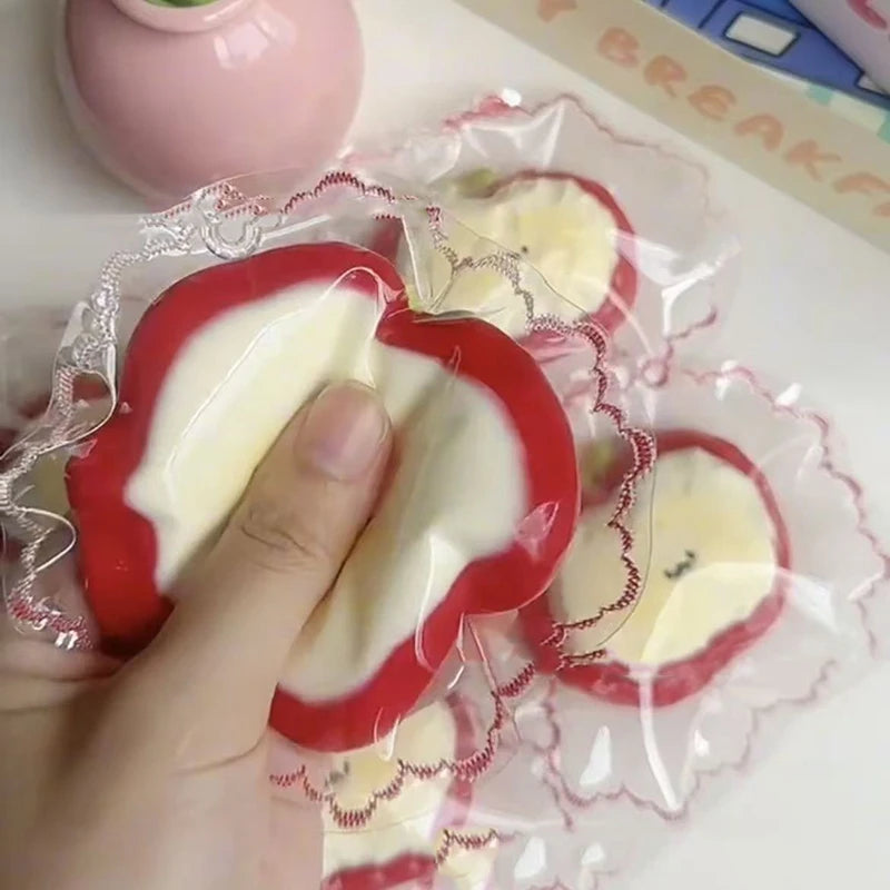 Sweet Cravings: Apple & Strawberry Egg Tart Squishy