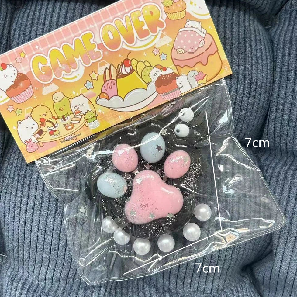 Paws & Calm: Cat Paw Pinch Fidget Toy