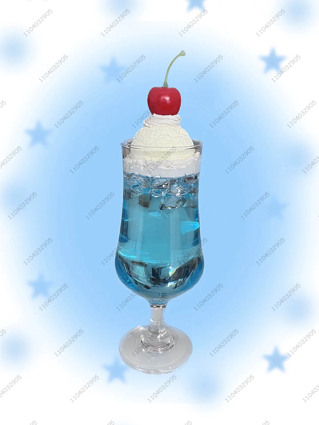 Blue Soda Drink Squishy