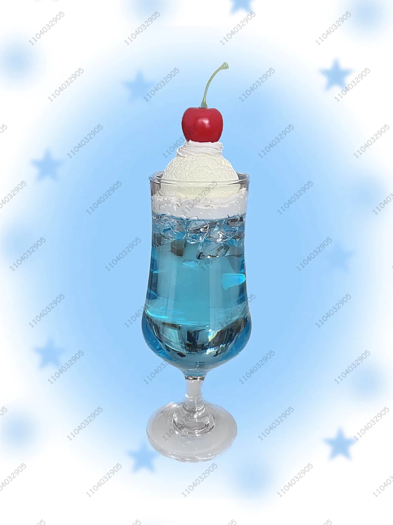 Blue Soda Drink Squishy