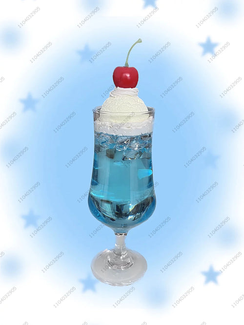 Blue Soda Drink Squishy