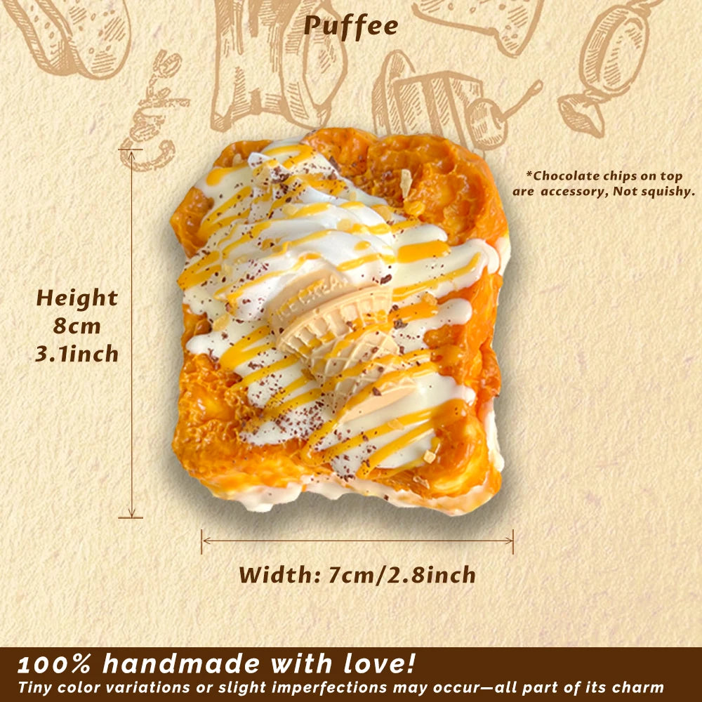 Ice Cream Toast  Taba Squishy