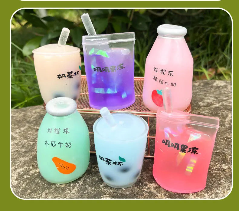 Beat Summer Stress: Kawaii Milk Tea Cup Squishy