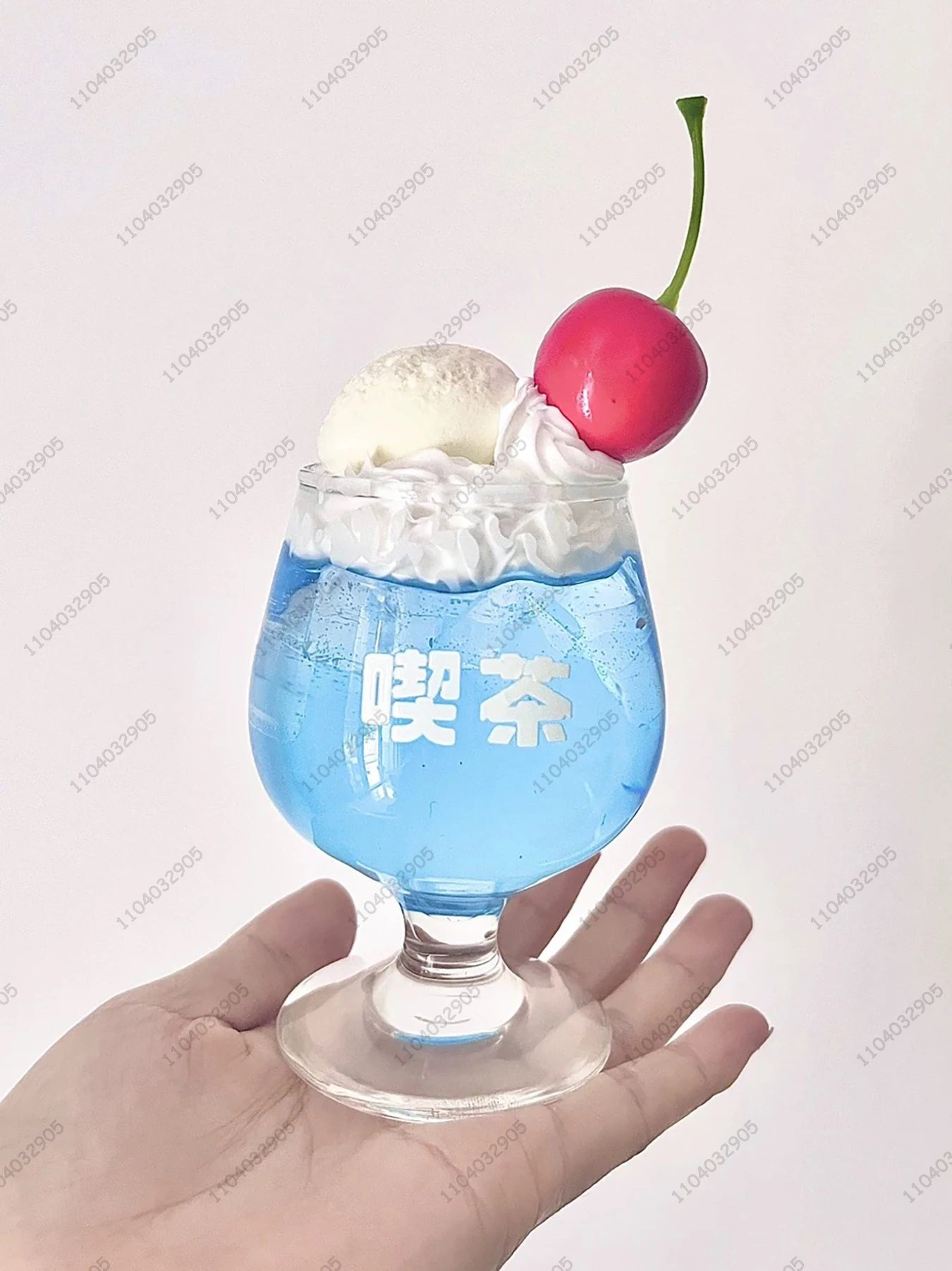 Blue Soda Drink Squishy