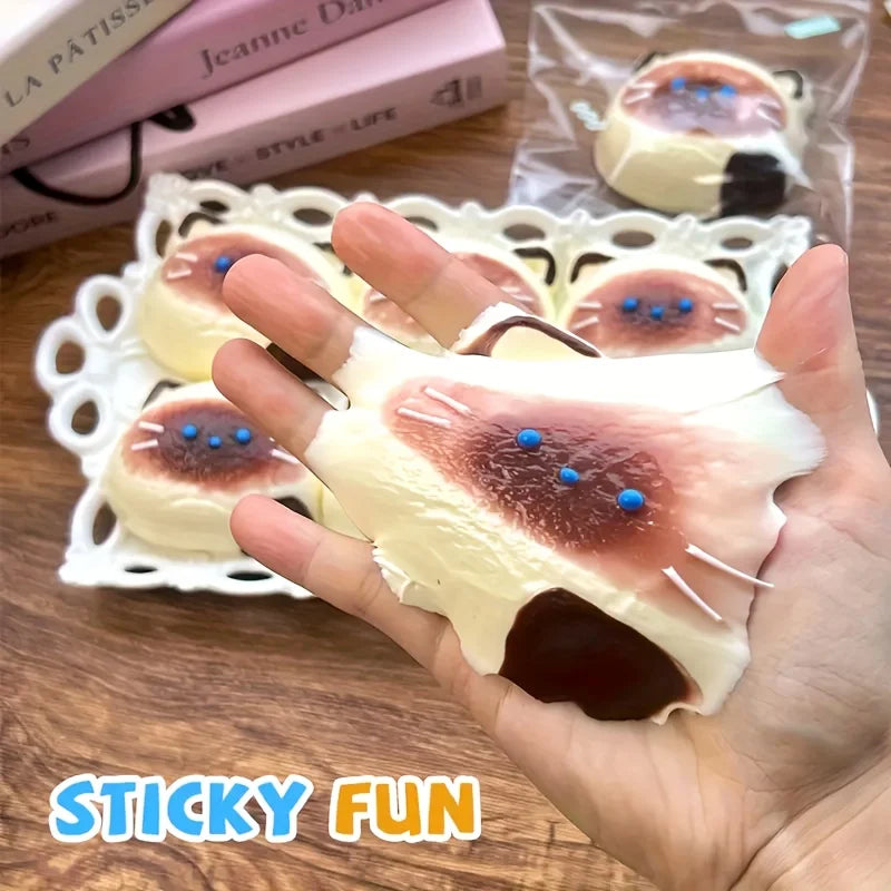 Relax & Connect: Siamese Kitten Handmade Toy
