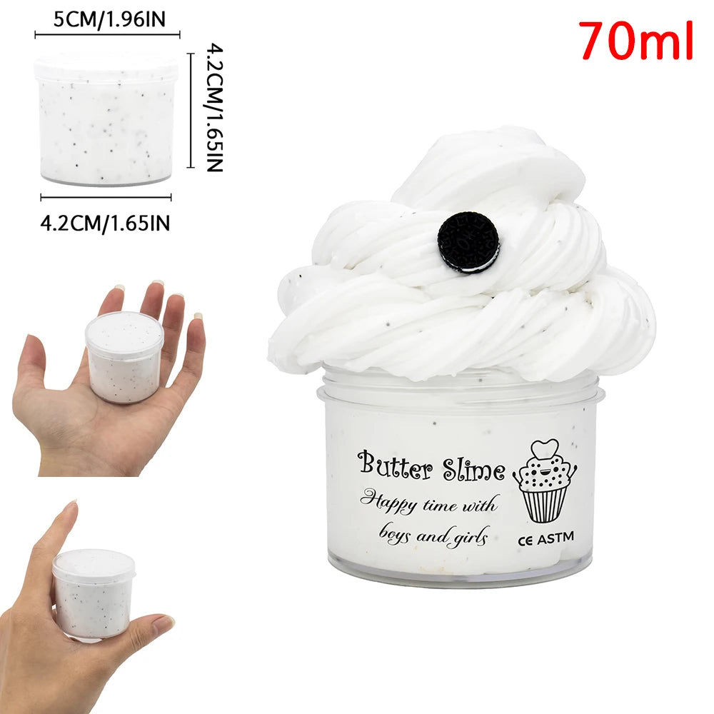 70ml Chocolate Cookies Butter Slime Kit