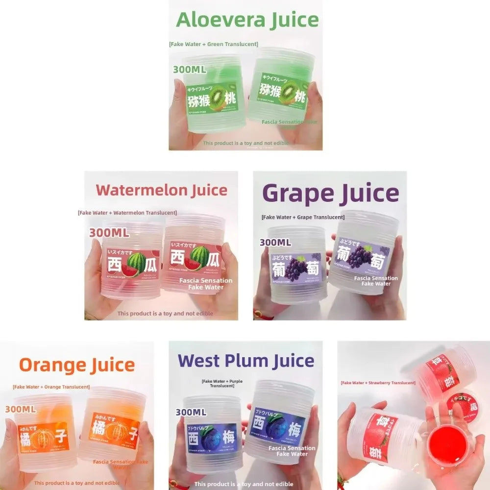 Sip & Squeeze: 300ML Aesthetic Juice Toy