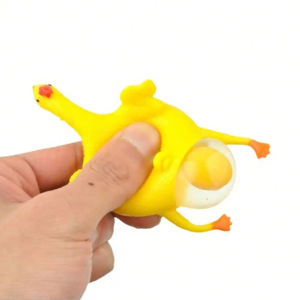 1 Piece Egg-Laying Chicken Keychain