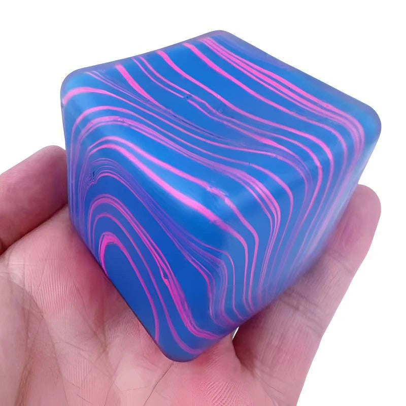 1/4PCS Squishy Maltose Cube Squeezing Balls