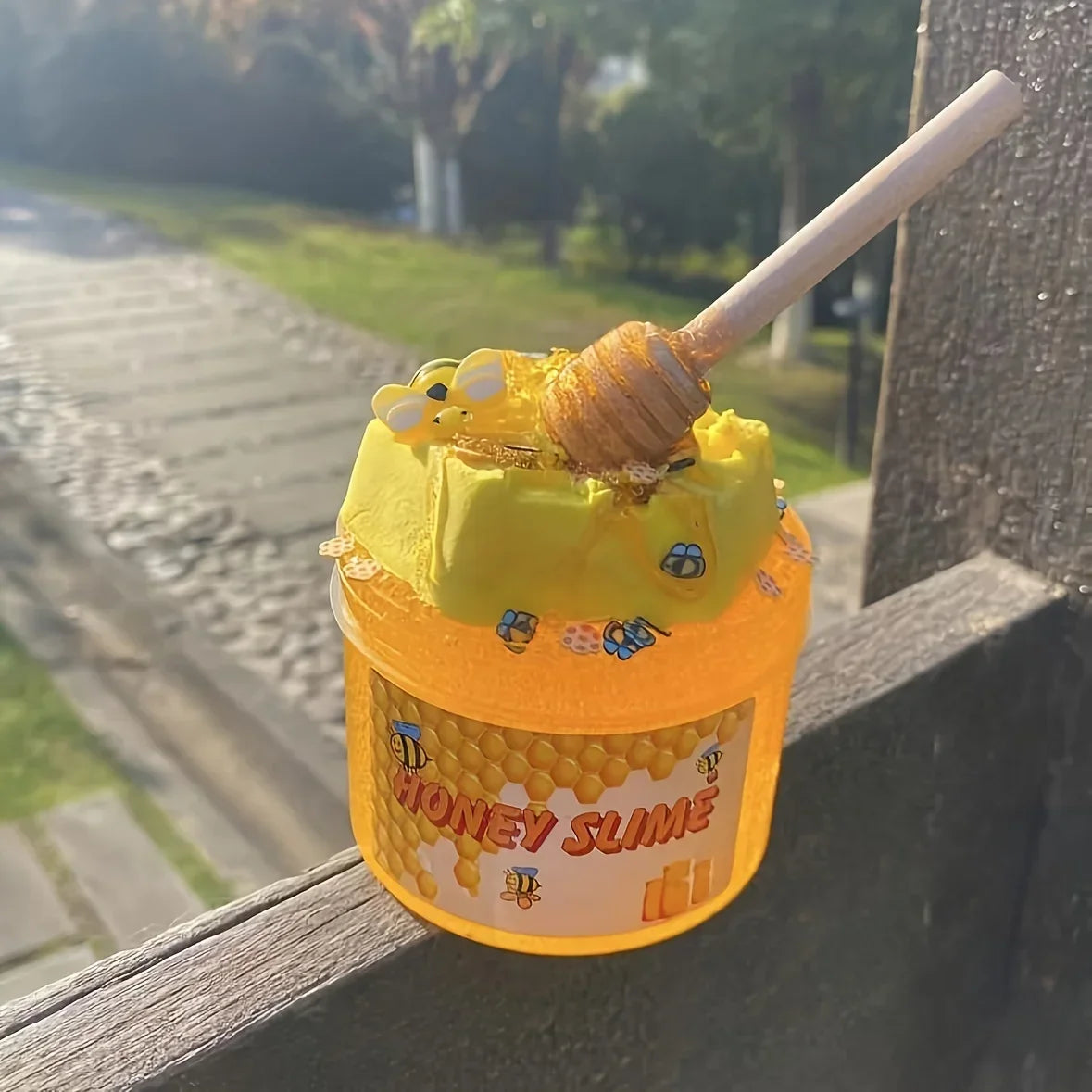 Honey Slime Set Honeycomb Slime Toy