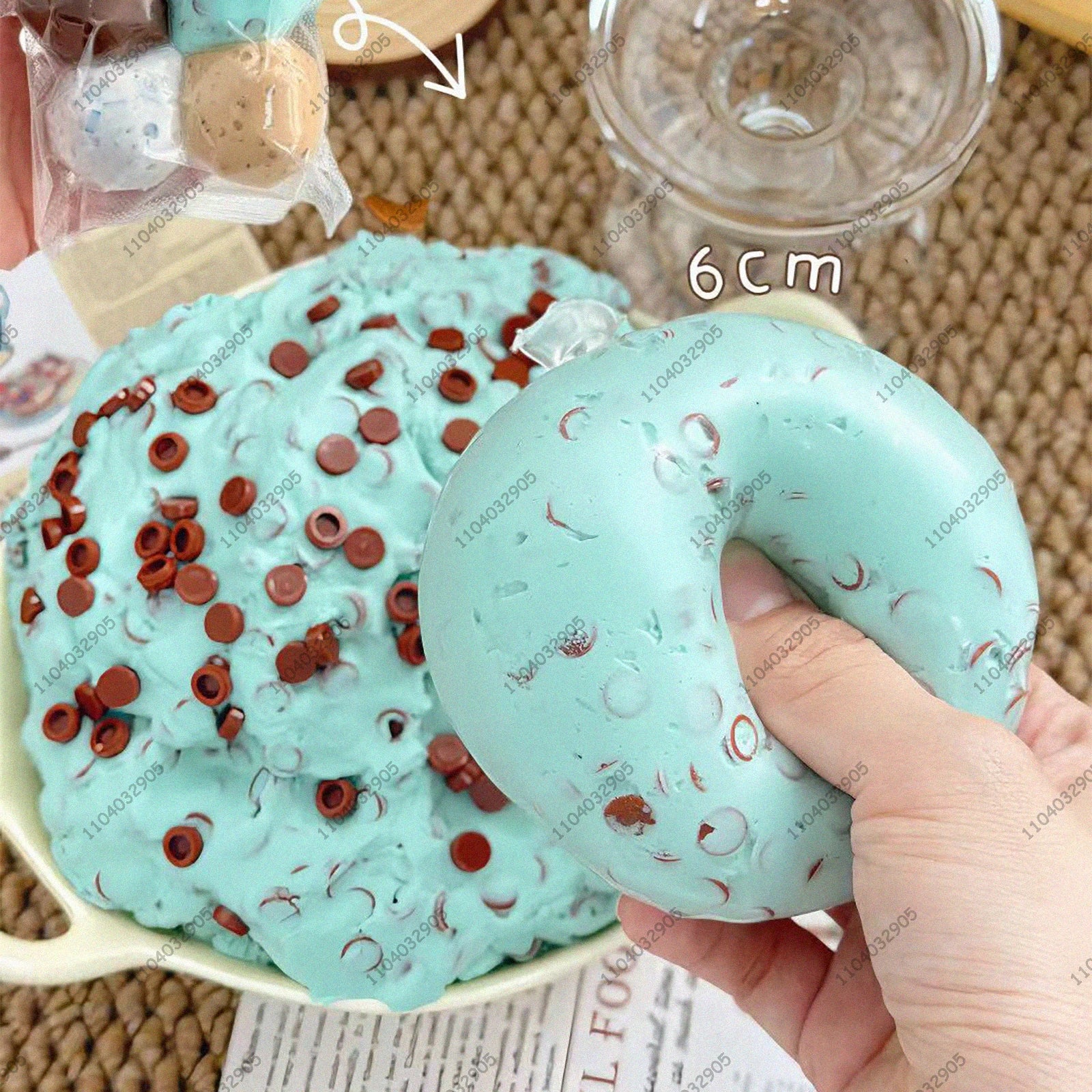 Chewy Soft Stress Ball Food Taba Rice