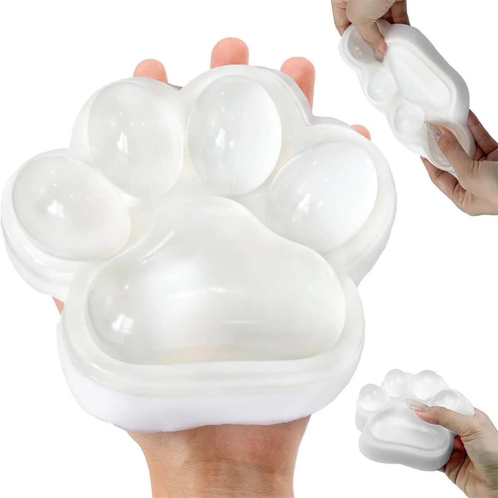 Paw-some Zen: Handmade Large Cat Paw Squishy