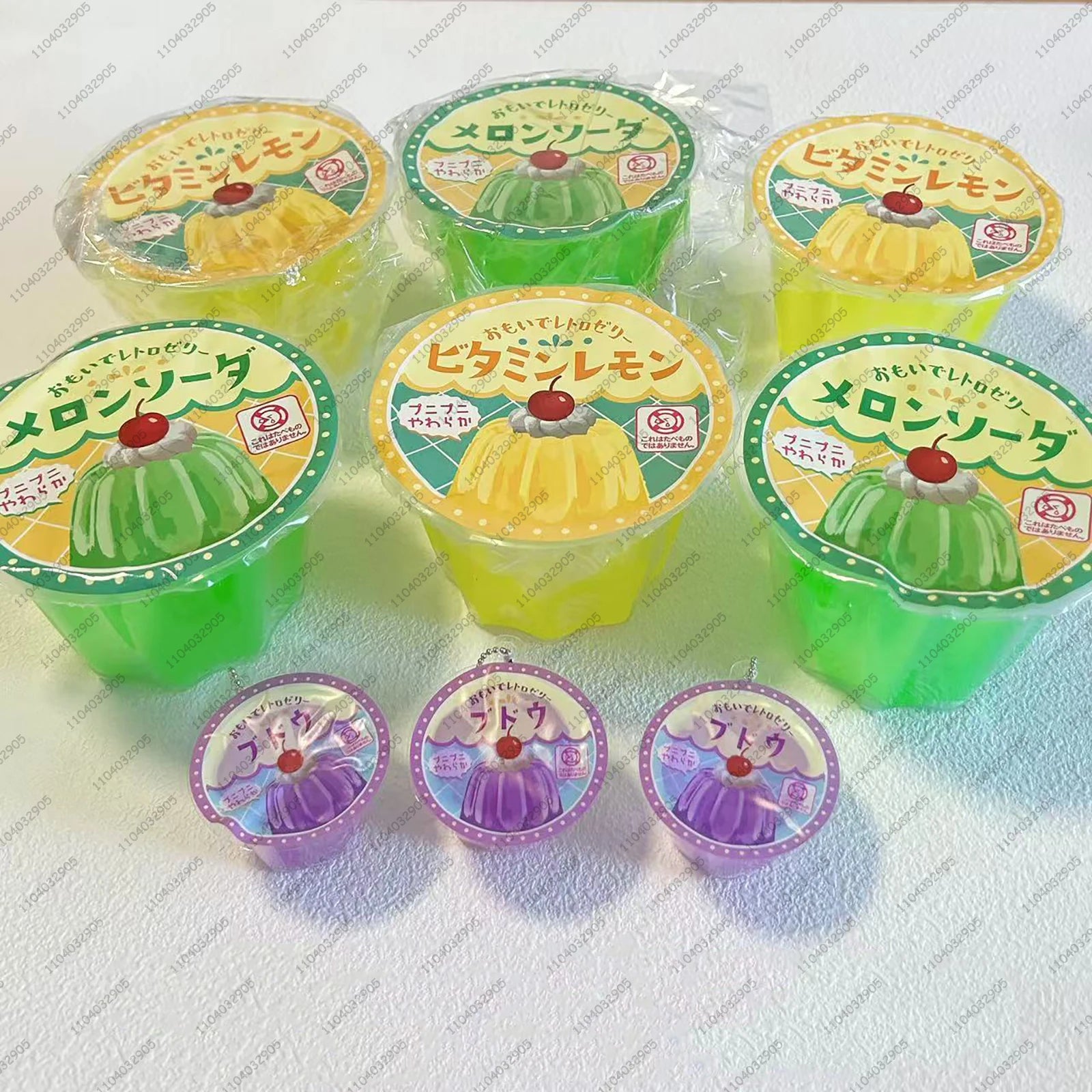 Japanese Capsule Toy Gashapon Squishy Jelly