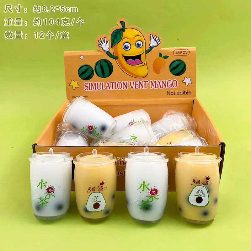 Beat Summer Stress: Kawaii Milk Tea Cup Squishy