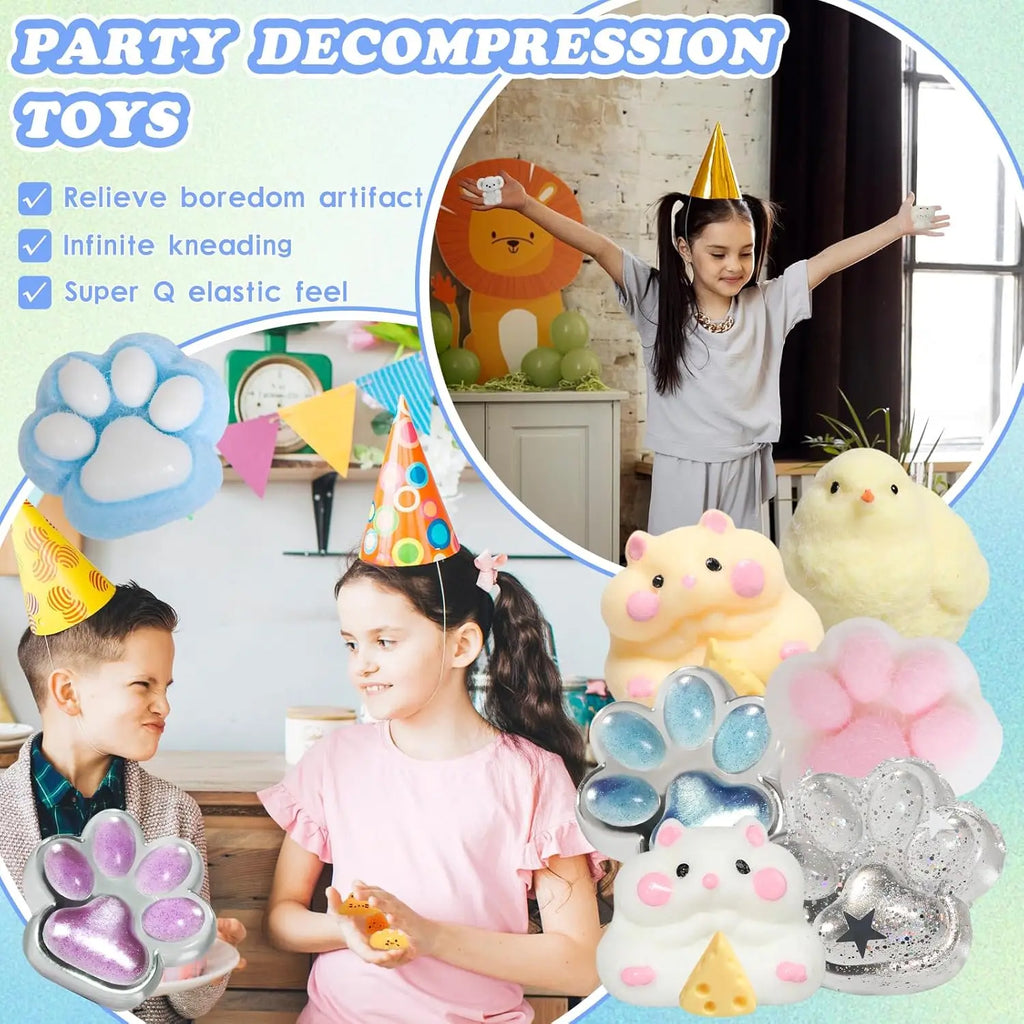 20-Piece Squishy Fidget Toy Set for Kids