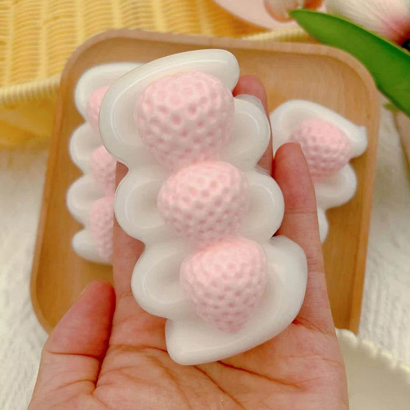 Sweet Cravings: Apple & Strawberry Egg Tart Squishy