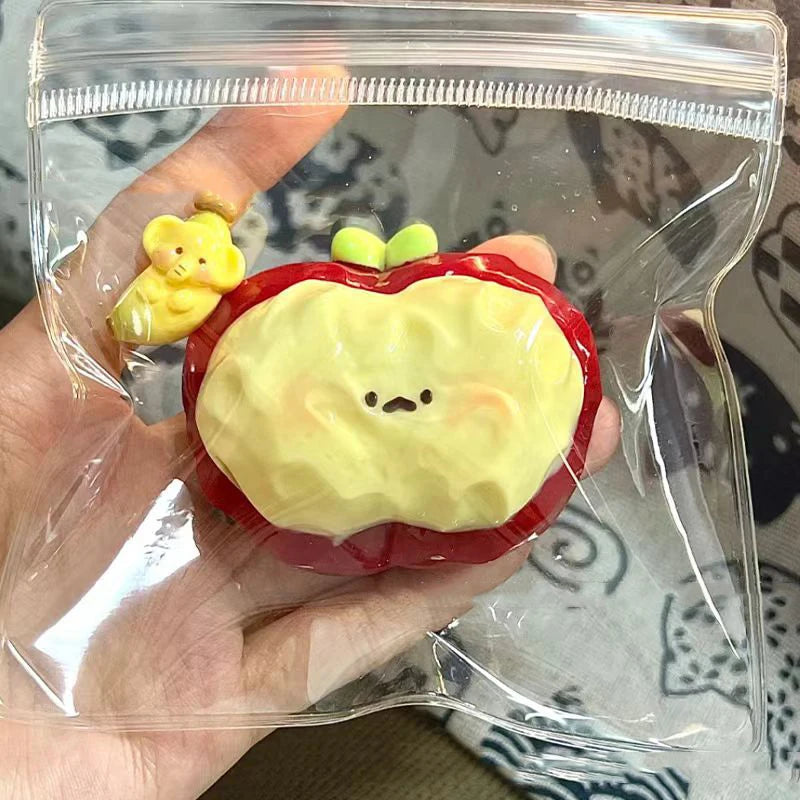 Sweet Cravings: Apple & Strawberry Egg Tart Squishy