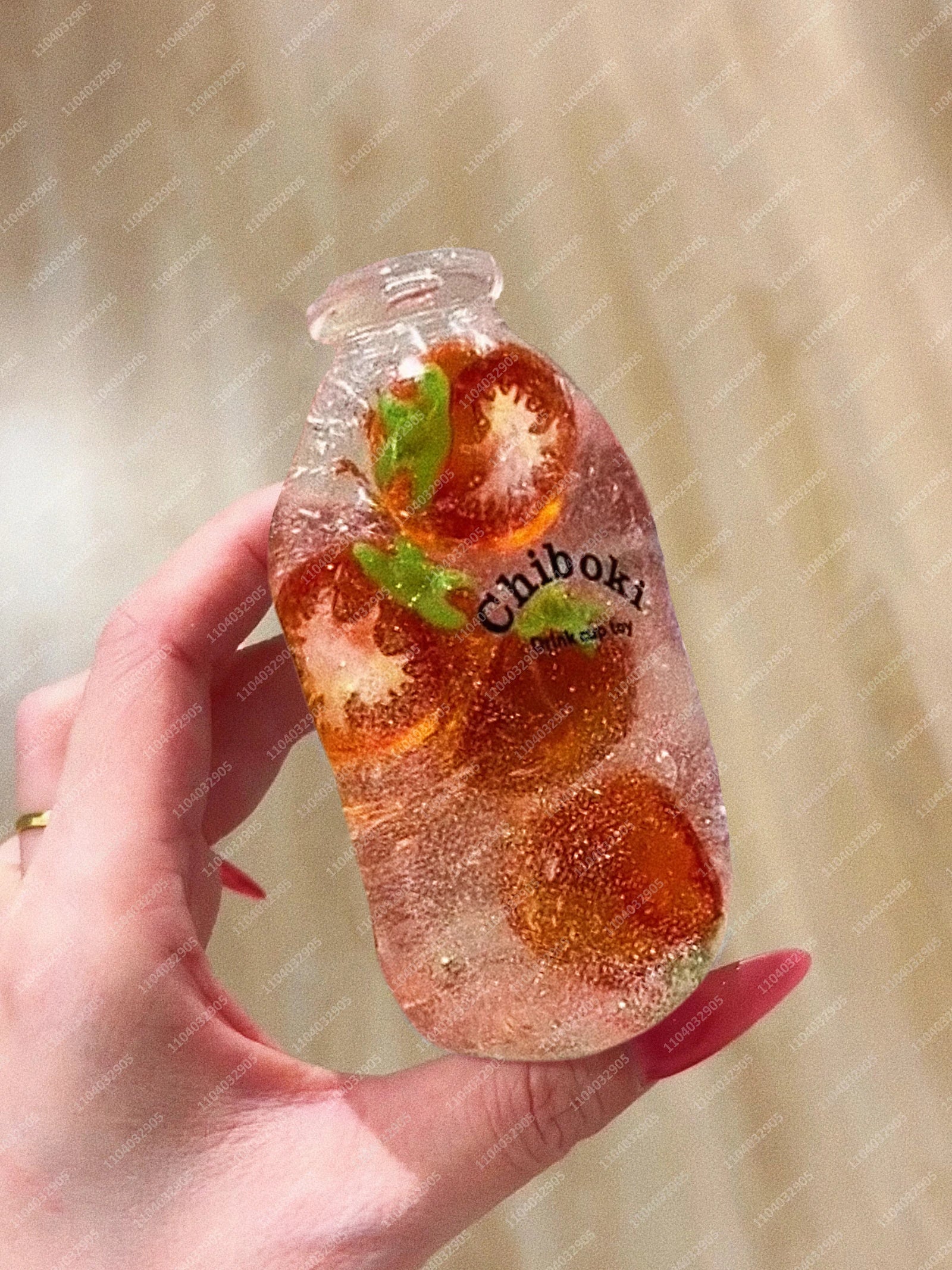 Fruit  Bottle Transparent Fidget toy