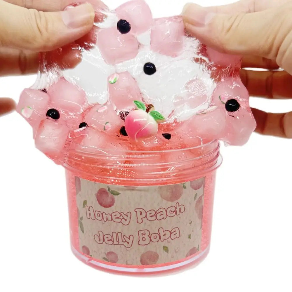 Soft 300ml/70ml Slime Kit Non-Sticky Fruit Crunch