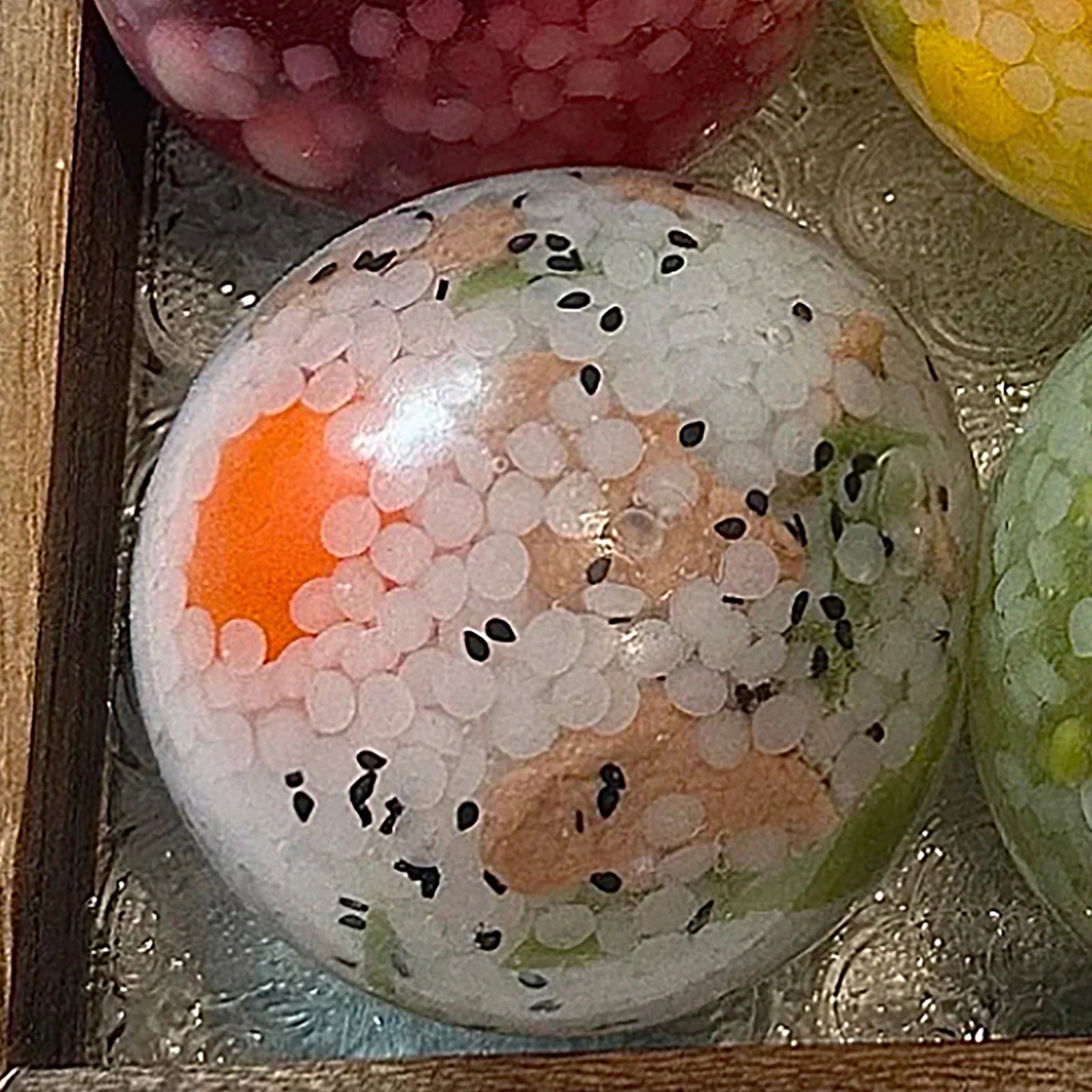 Food Stress Ball Rice Ball Squishy