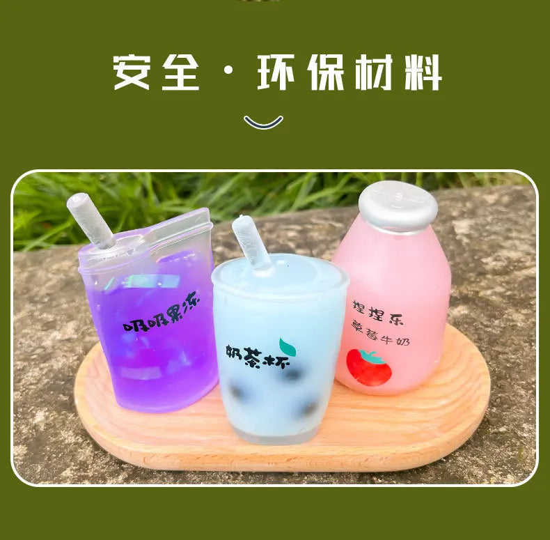 Beat Summer Stress: Kawaii Milk Tea Cup Squishy