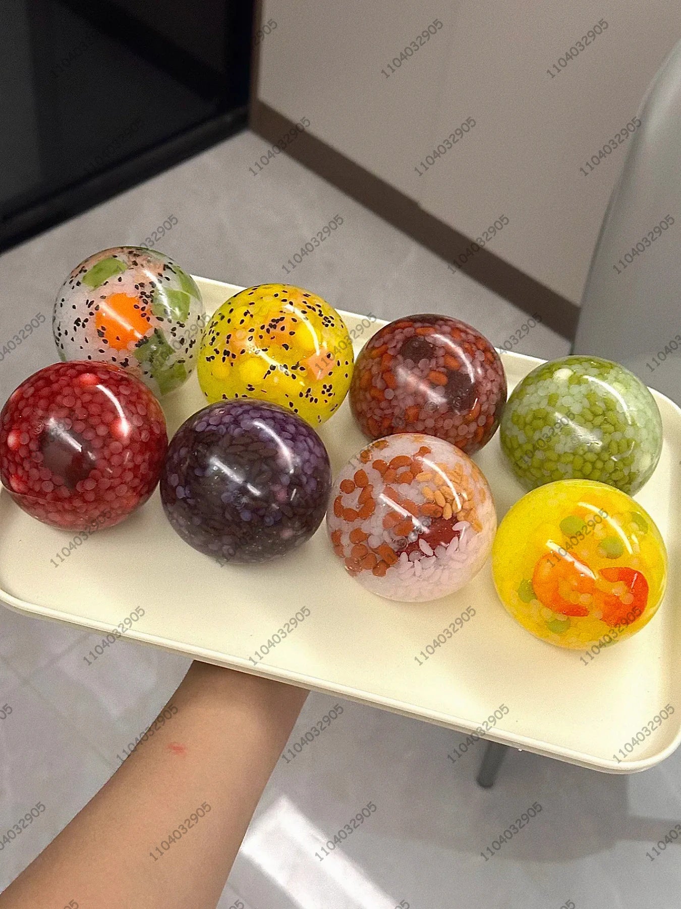 Food Stress Ball Rice Ball Squishy
