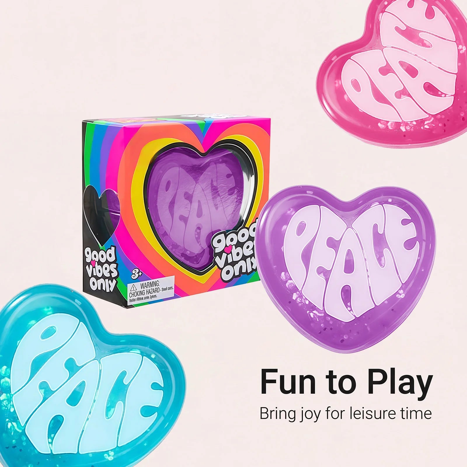Needoh Heart Squishy Toy