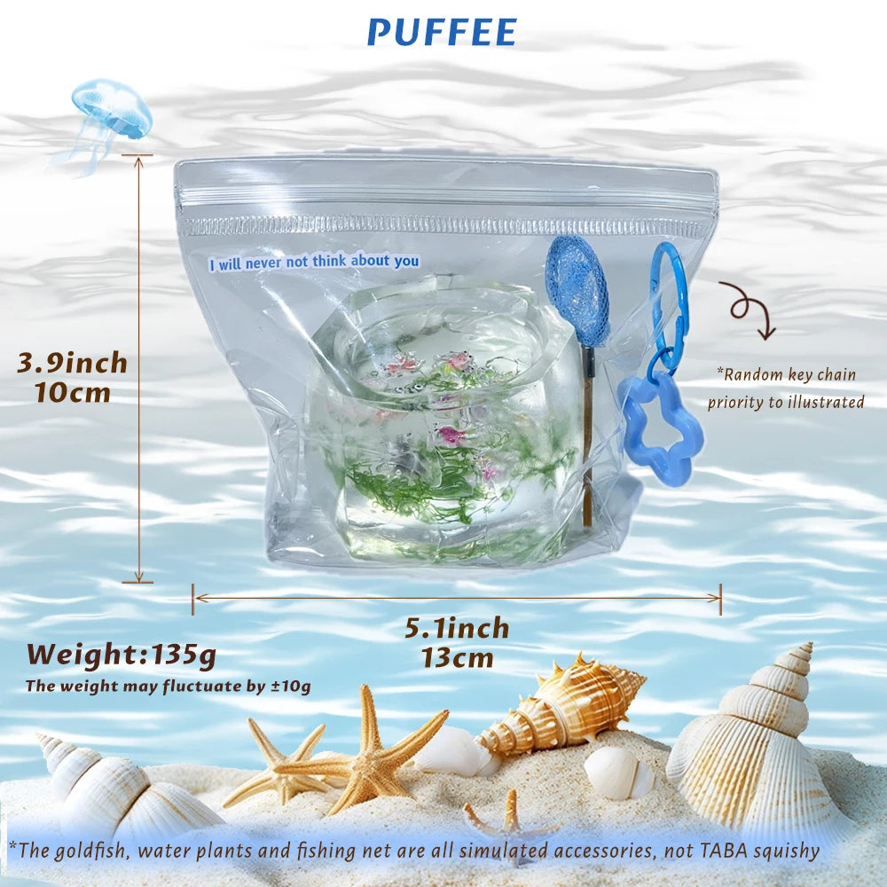 Mini Aquarium Squishy Toy