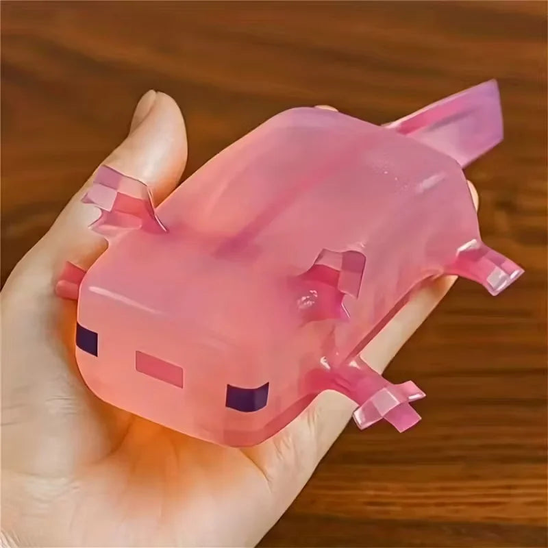 Axolotl squishy gel toy