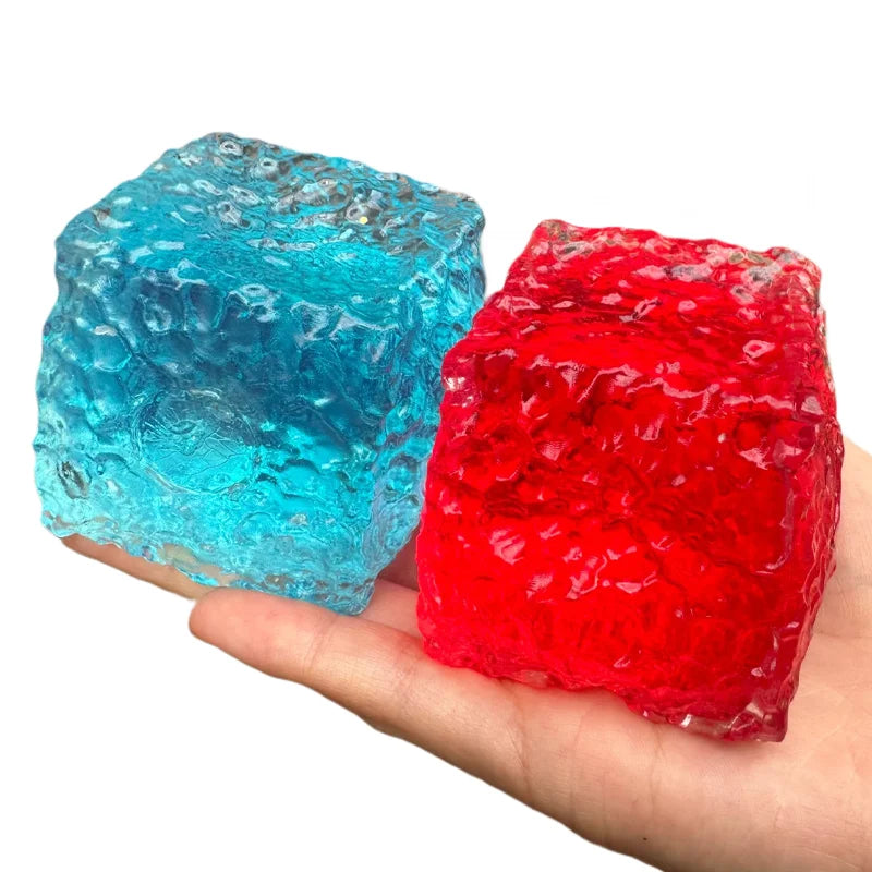 Crystal Cool: Squishy Ice Skin Maltose Fidget Toy