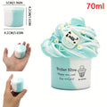 2.37oz Fluffy Two-Tone Butter Slime