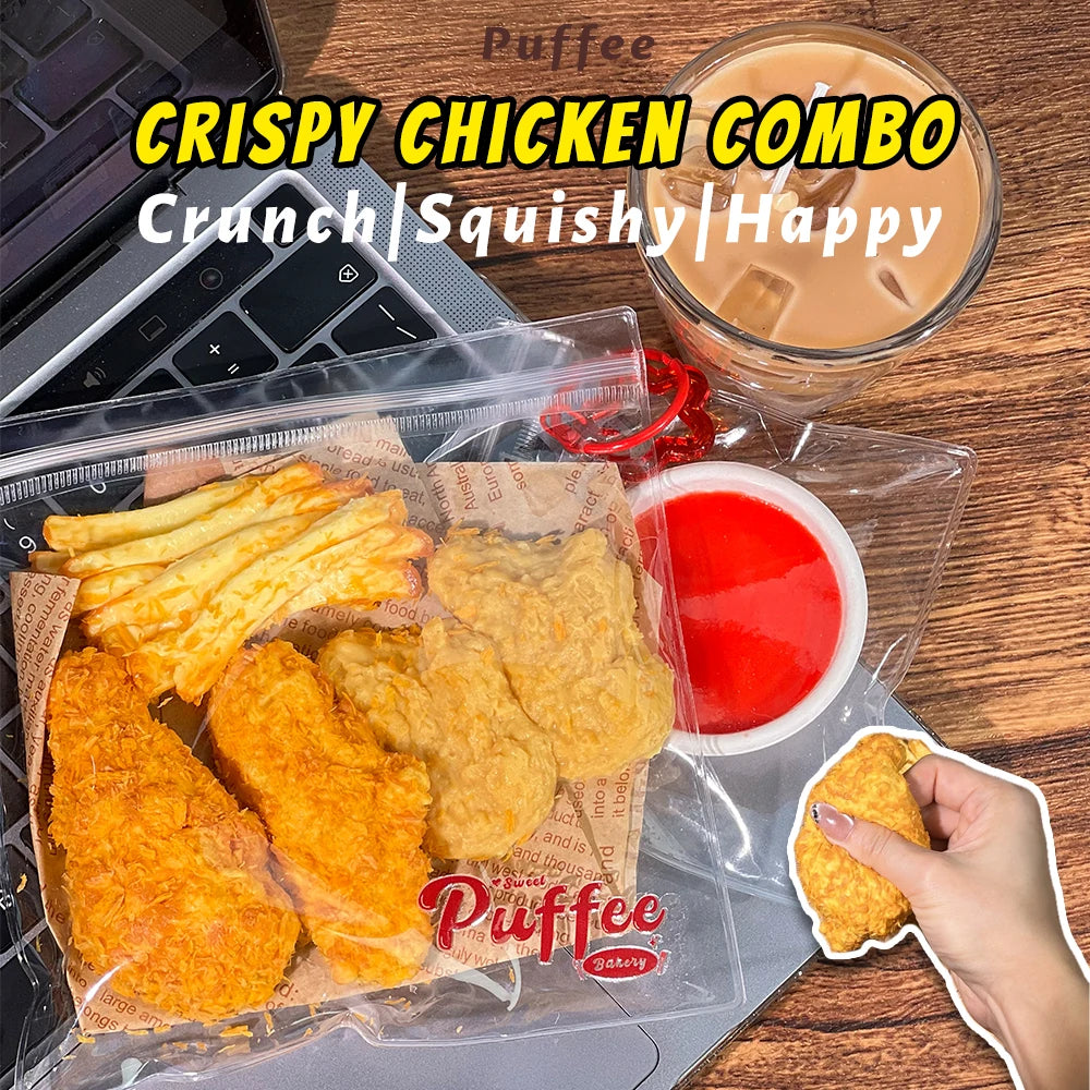 Crispy Chicken Taba Combo Squishy Toy