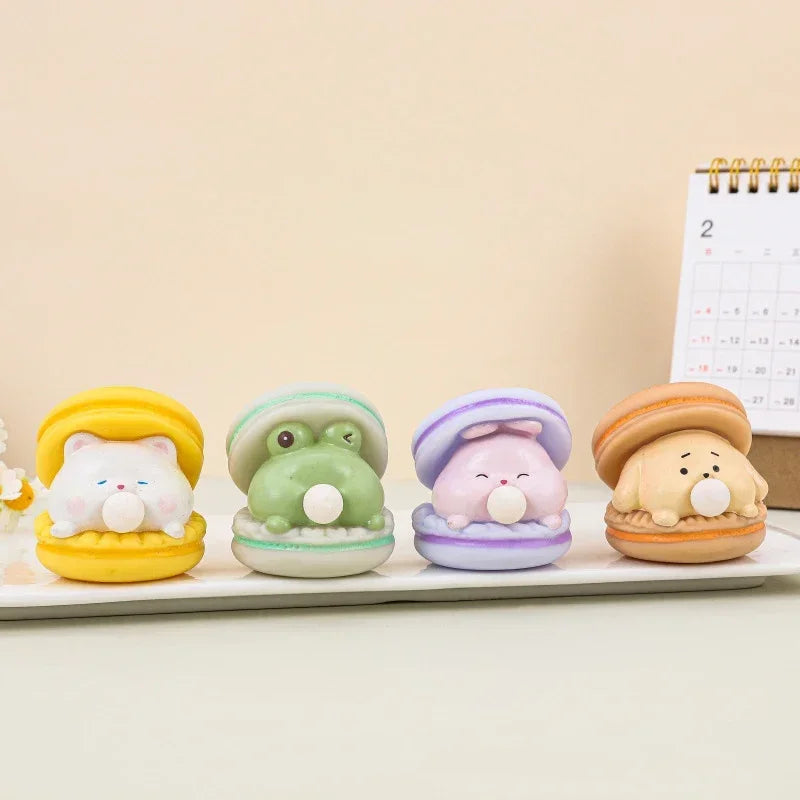 Creative Spit Bubble Burger Pinch Toy