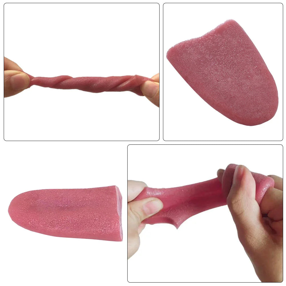 Silly Stress Relief: Fake Tongue Squishy Toy