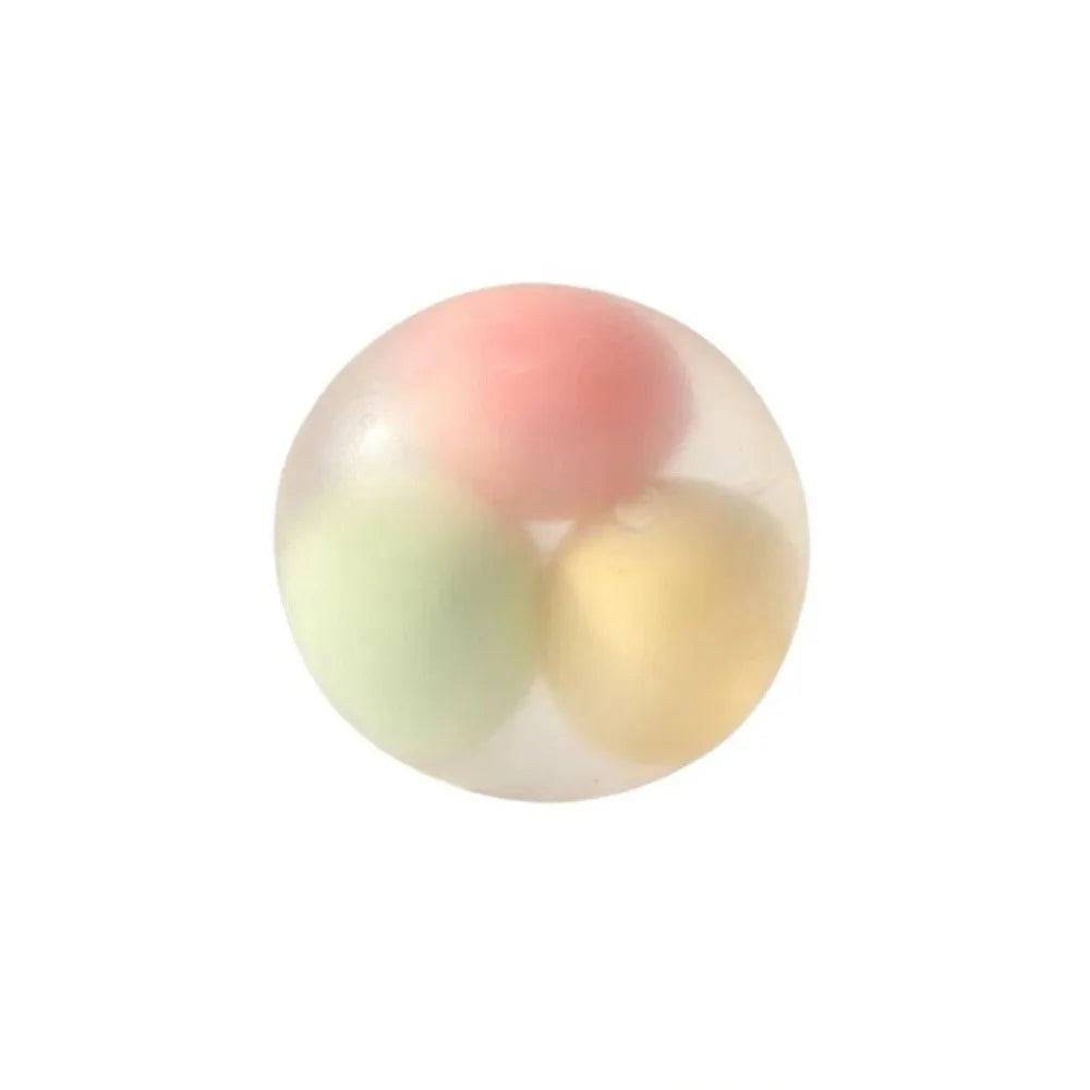 Sweet & Crunchy Zen: Tangyuan Balls Squishy Toy